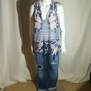 cabi peplum blouse